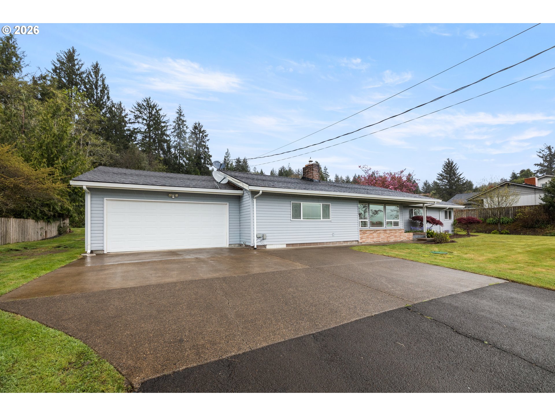 5720 Sollie Smith Road North Tillamook, OR 97141 - Photo 3 of 44 a view of a yard in front of a house