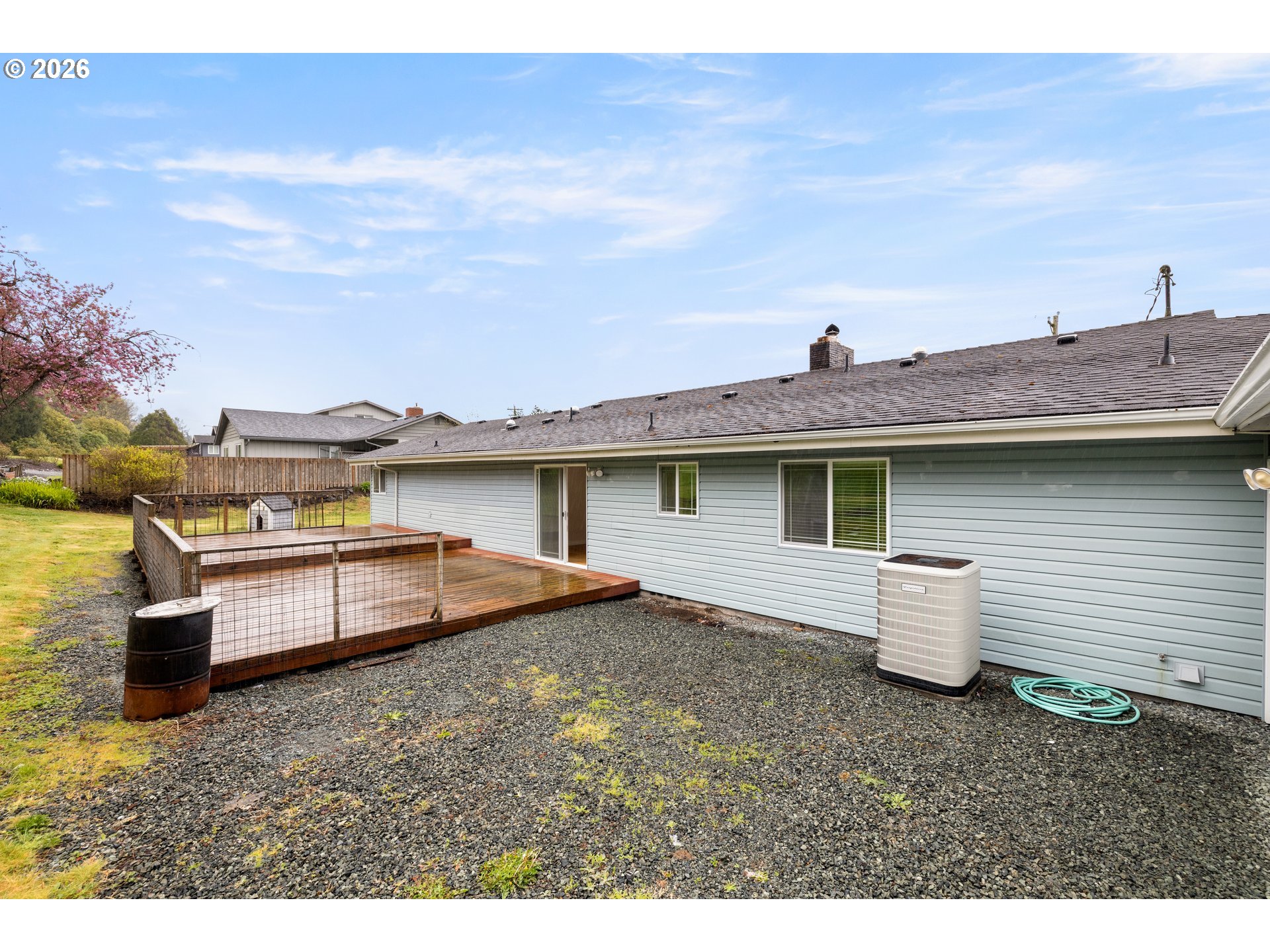 5720 Sollie Smith Road North Tillamook, OR 97141 - Photo 36 of 44 a view of a backyard with sitting area