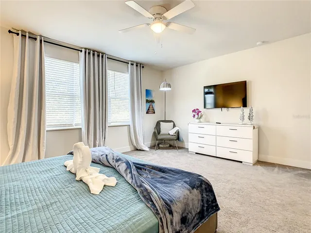 a view of lobby with furniture and a window
