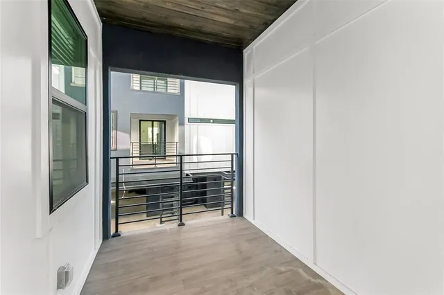 a view of a small space