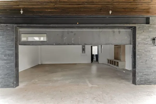 a view of basement