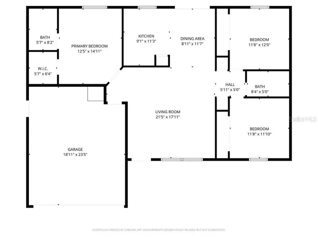 a picture of a floor plan