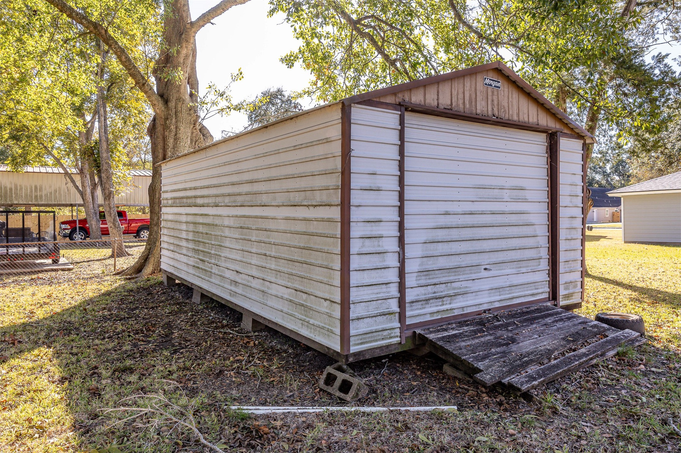 1108 18th Street Nederland, TX 77627 - Photo 12 of 30 front of storage shed