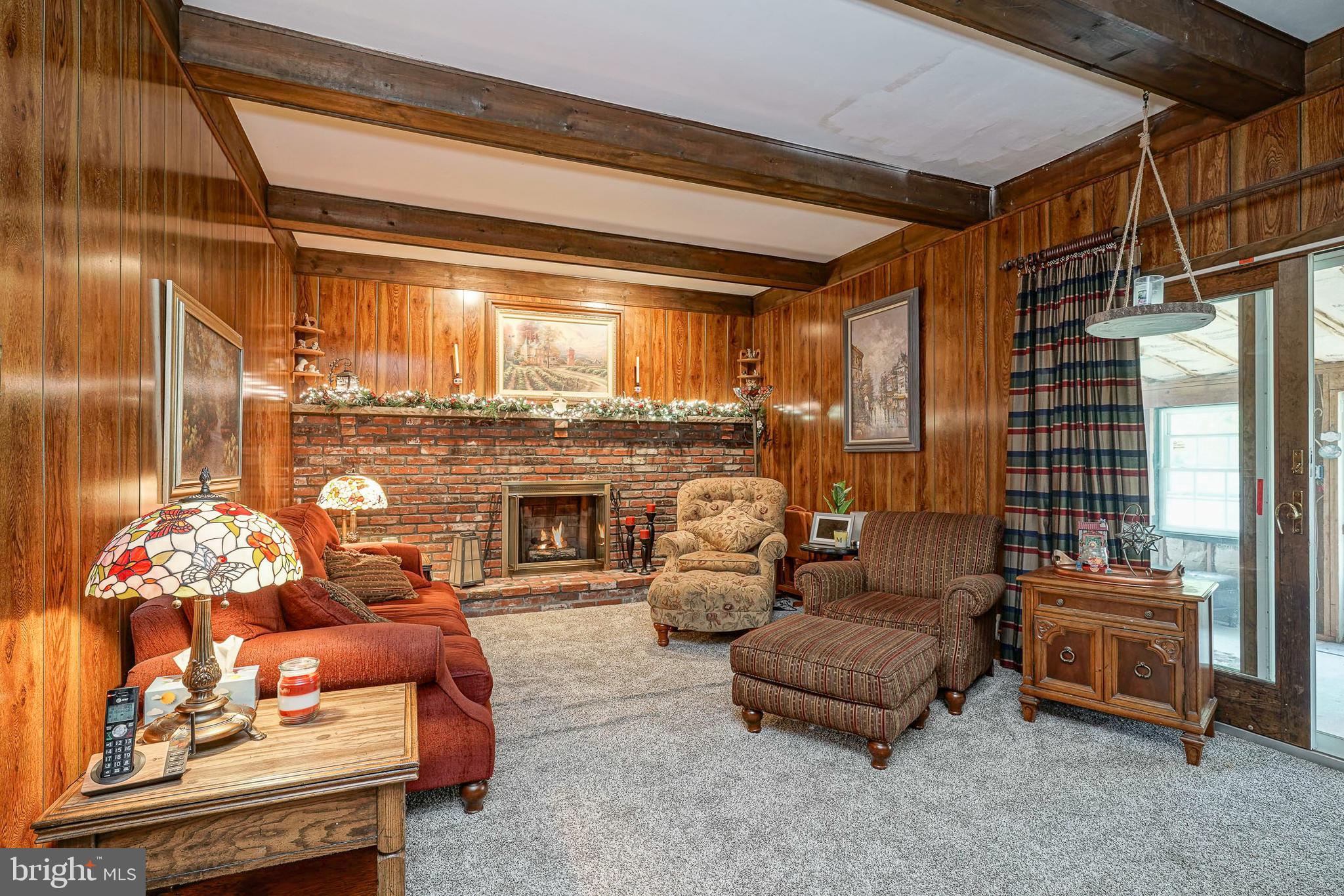 118 Golfview Drive Sewell, NJ 08080 - Photo 15 of 39 a living room with furniture and a fireplace
