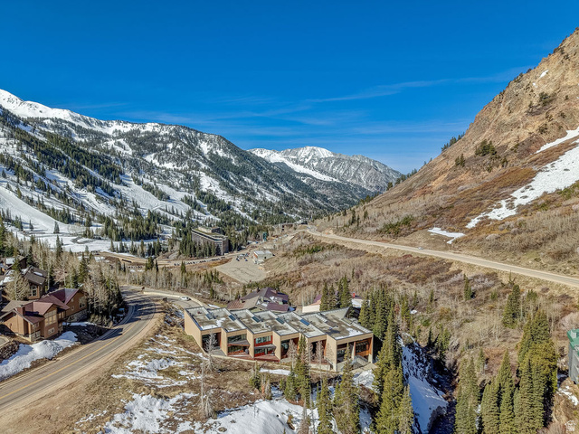 9699 Bypass Road, Unit 5 Alta, UT 84092 - Photo 48 of 54 Contemporary architecture situated in a mountainous environment featuring rugged terrain and evergreen trees