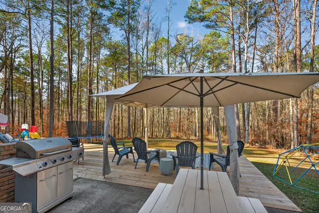 a view of a lake with a mountain view