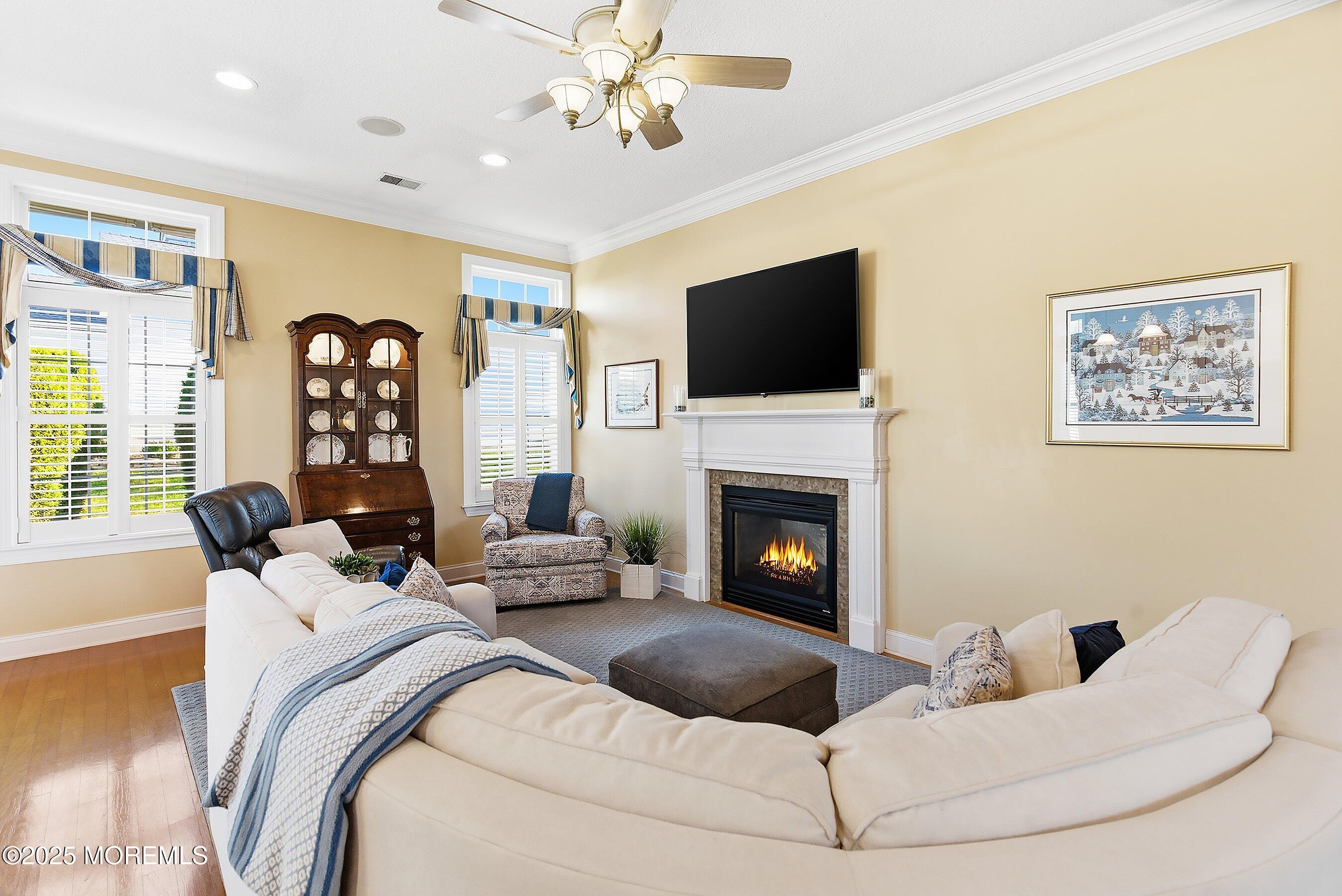 2510 Morningstar Road Manasquan, NJ 08736 - Photo 8 of 42 Family Room/Fireplace