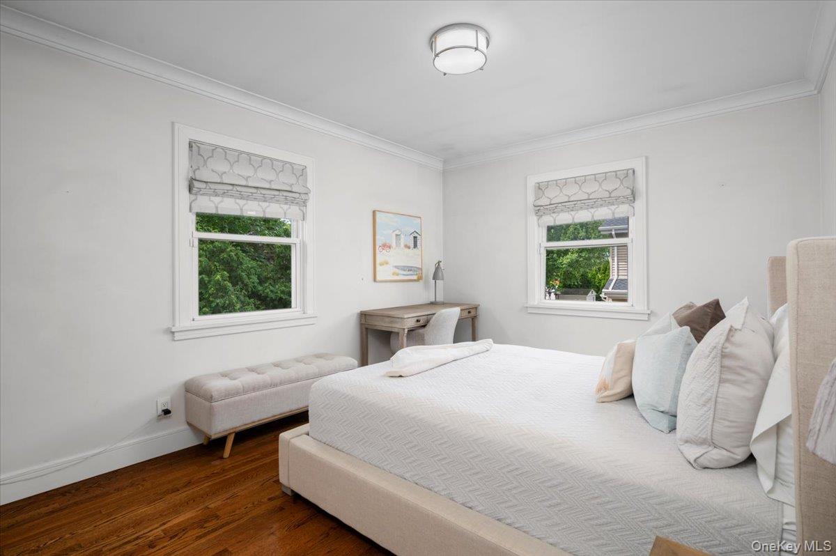 33 Temple Street Harrison, NY 10528 - Photo 22 of 31 a bedroom with a bed and a window