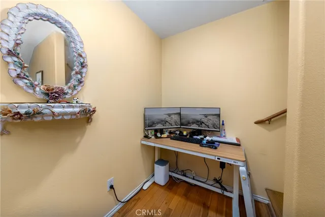 a room with storage and utility