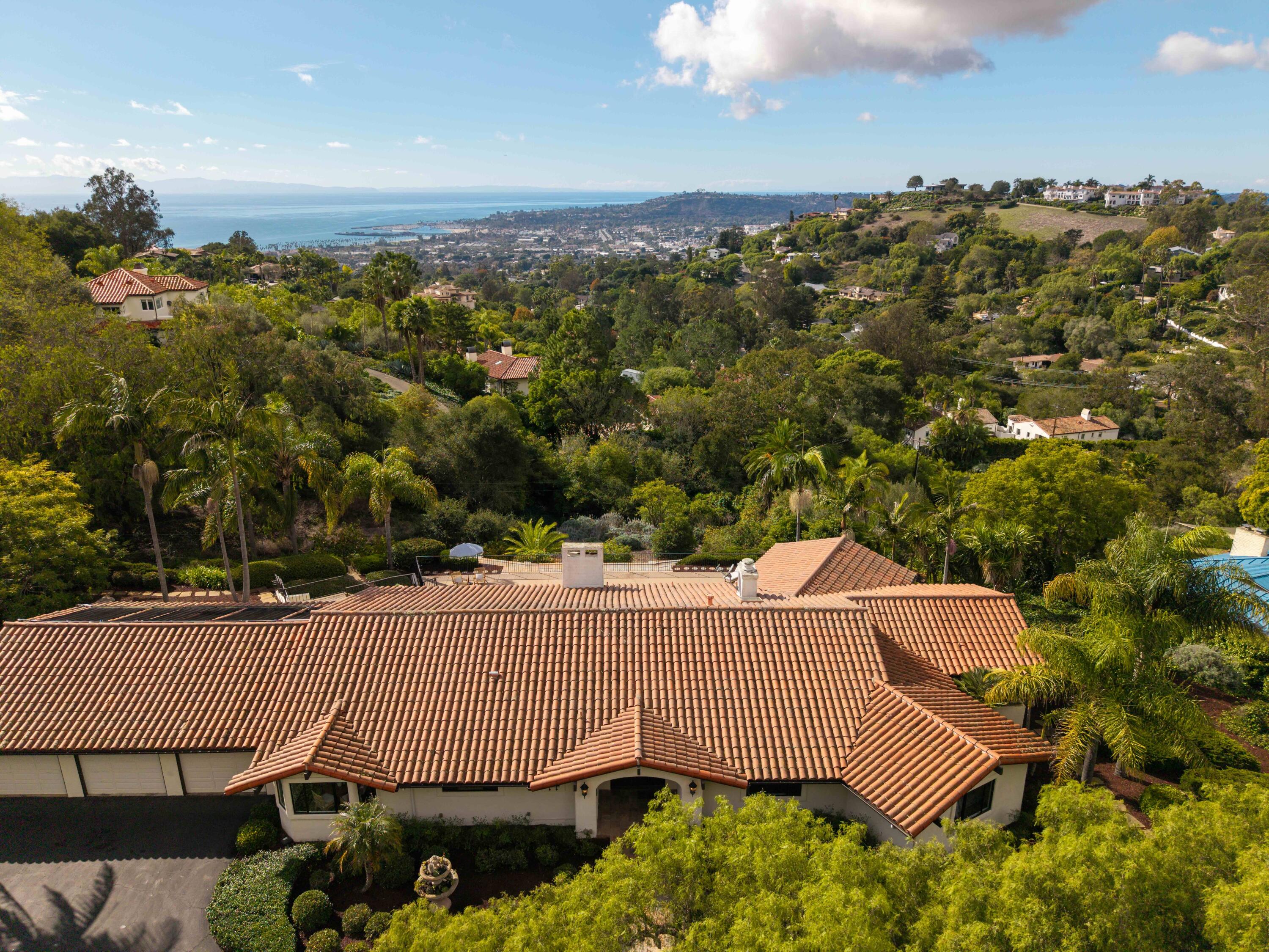 530 Barker Pass Road Santa Barbara, CA 93108 - Photo 14 of 77 Aerial ocean - 530 Barker Pass Rd