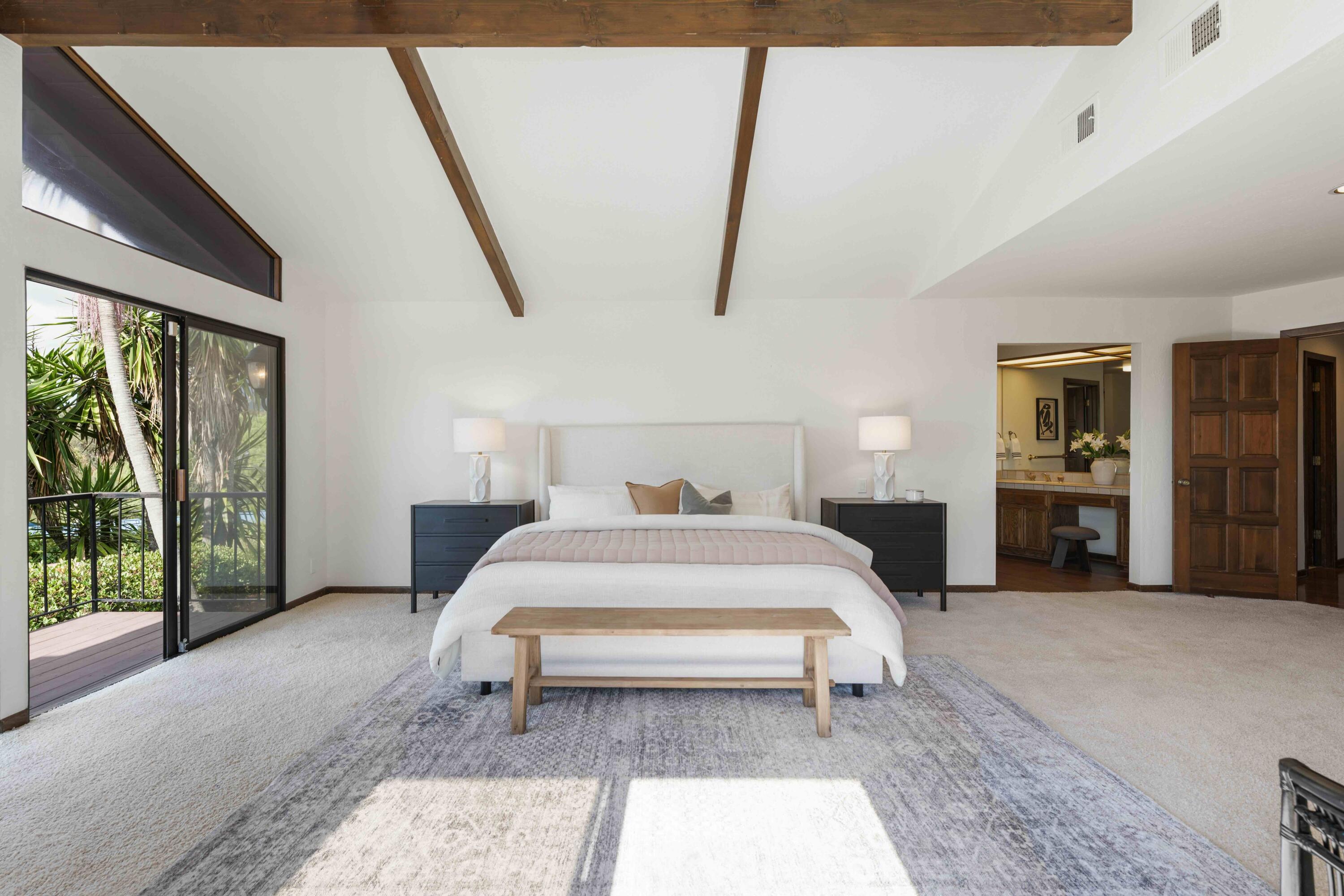 530 Barker Pass Road Santa Barbara, CA 93108 - Photo 25 of 77 Primary bedroom - 530 Barker Pass Rd