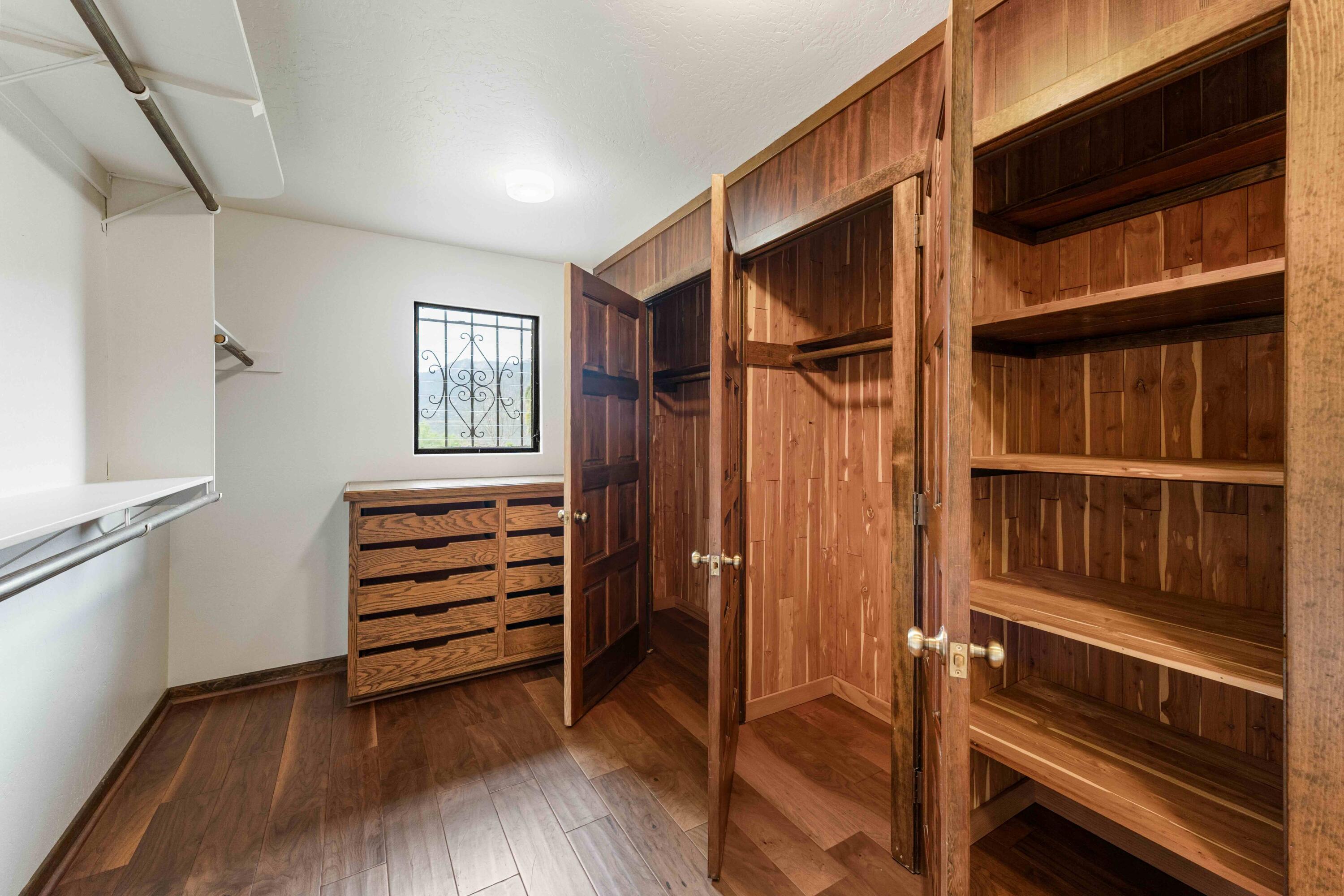 530 Barker Pass Road Santa Barbara, CA 93108 - Photo 28 of 77 Primary closet - 530 Barker Pass Rd