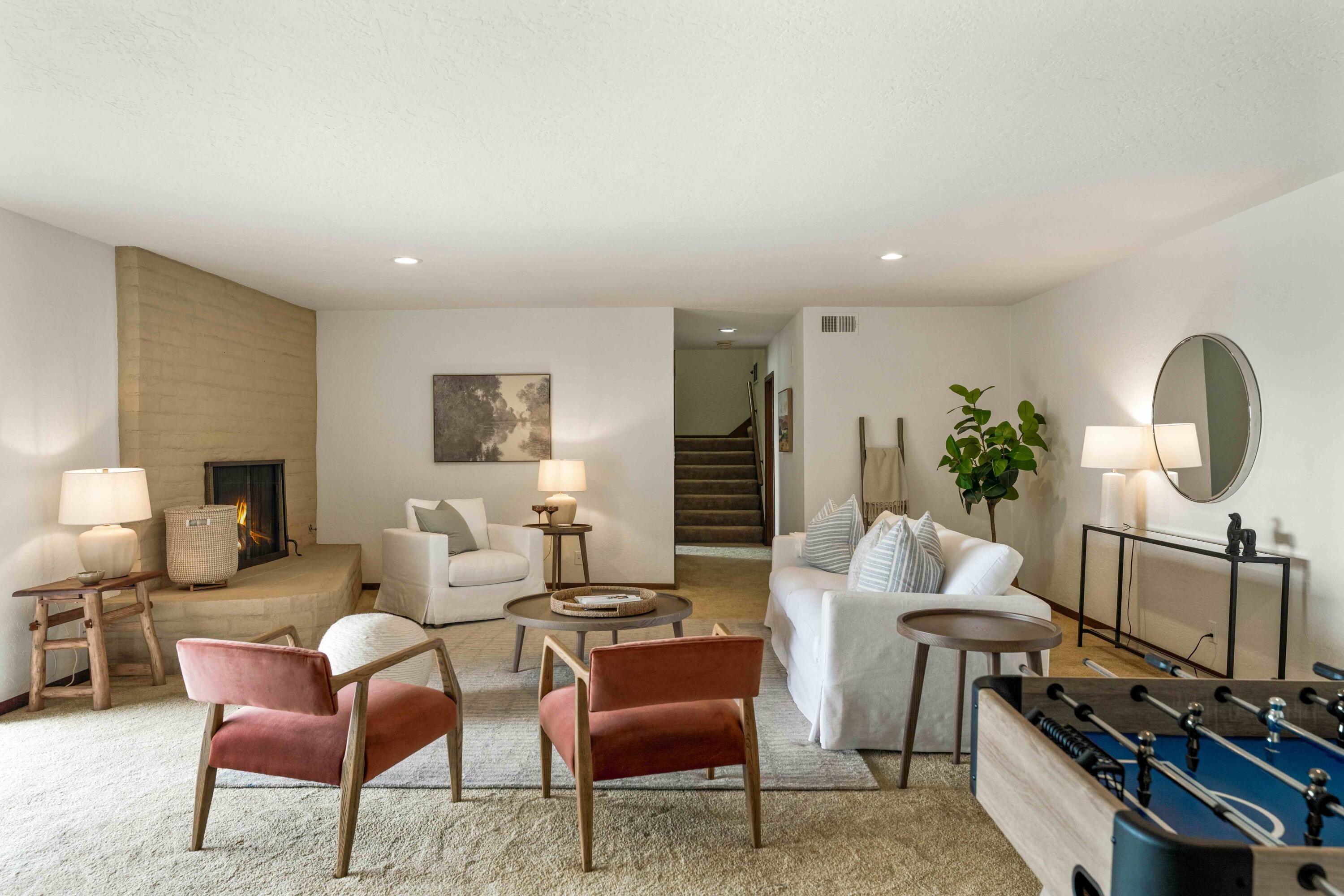 530 Barker Pass Road Santa Barbara, CA 93108 - Photo 48 of 77 Media room - 530 Barker Pass Rd