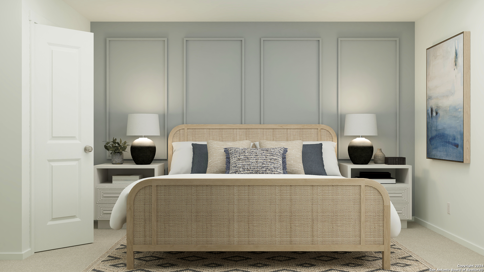 6845 Chert Chase Elmendorf, TX 78112 - Photo 18 of 22 a living room with a couch and cabinets