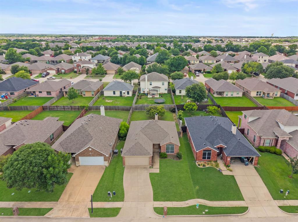 834 Hazel's Way Anna, TX 75409 - Photo 20 of 21 Residential neighborhood featuring single-story homes with shingle roofs and fenced backyards