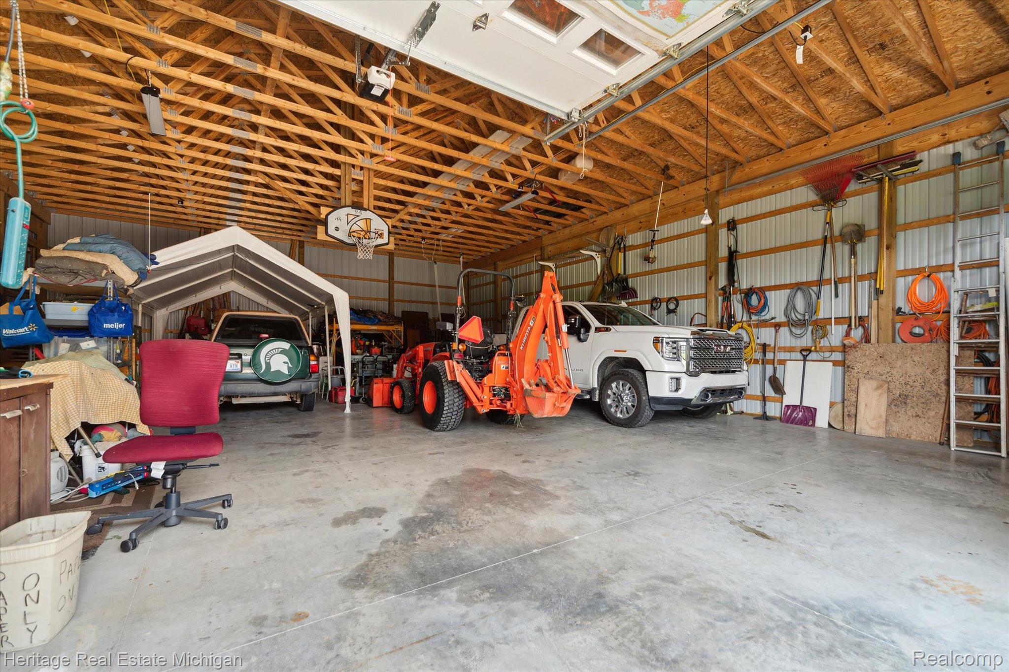 10540 Cole Road Byron, MI 48418 - Photo 64 of 76 Pole Barn Inside