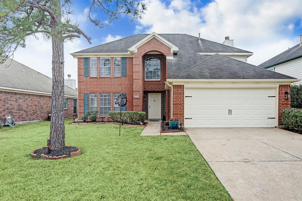 2-Story;4br\2.5ba;Highly sought-after location with easy access to 288 and beltway 8; low crime rate;Zoned to the top-rated k-12 schools;Close approximately to endless amenities;Front door,two bedrooms,and one living room facing to the South for all-day,all-season natural sunlight;Ever-green,low maintenance bushes,and mature pine tree,brand-new name-brand outdoor lights,pathway lights,ceramic planters,yard decors,brand-new decorative window shutters,brand-new decorative magnetic garage hinges and handles
