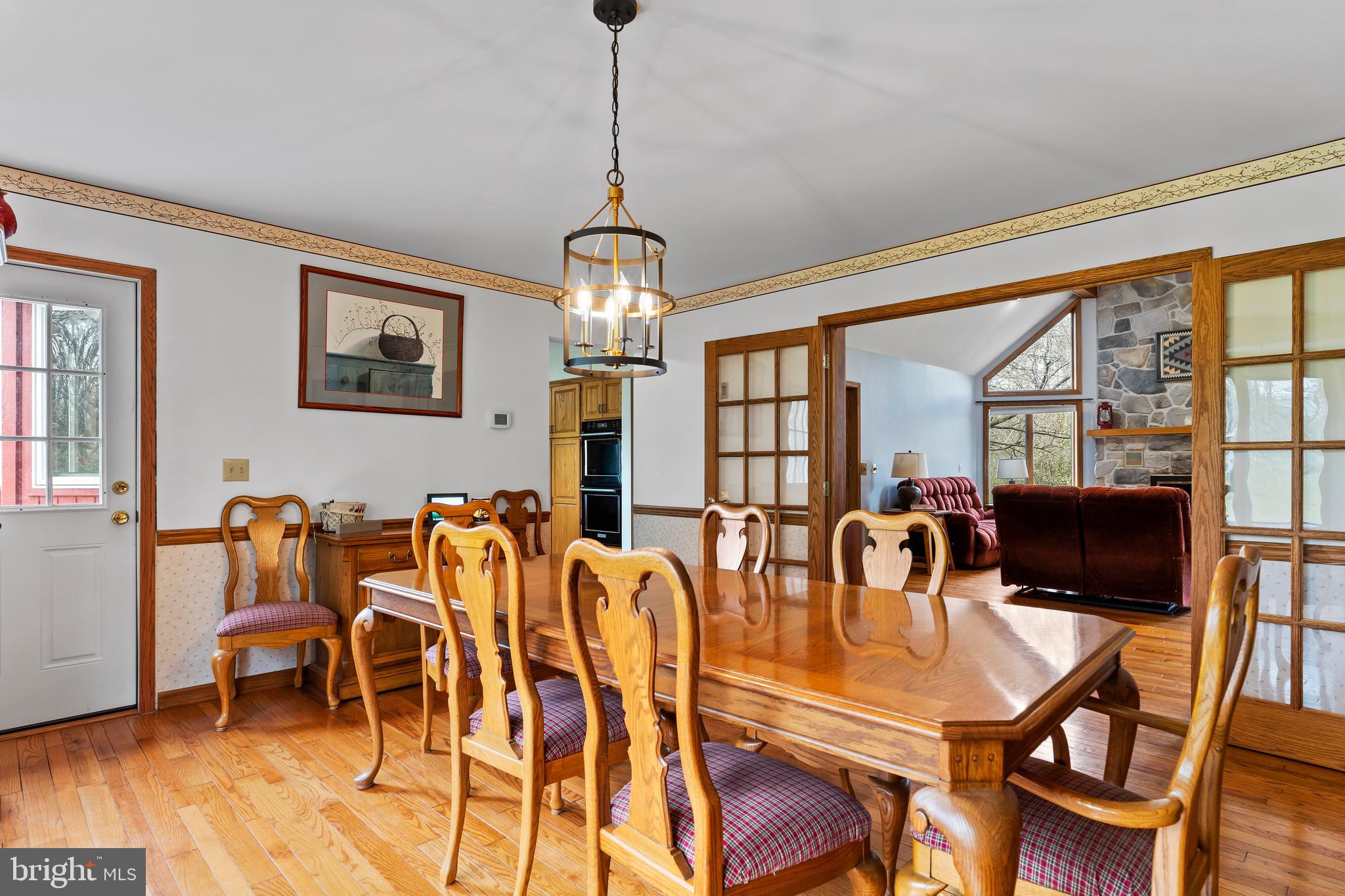 540 Springfield Road Newville, PA 17241 - Photo 13 of 59 a view of a dining room with furniture window and outside view