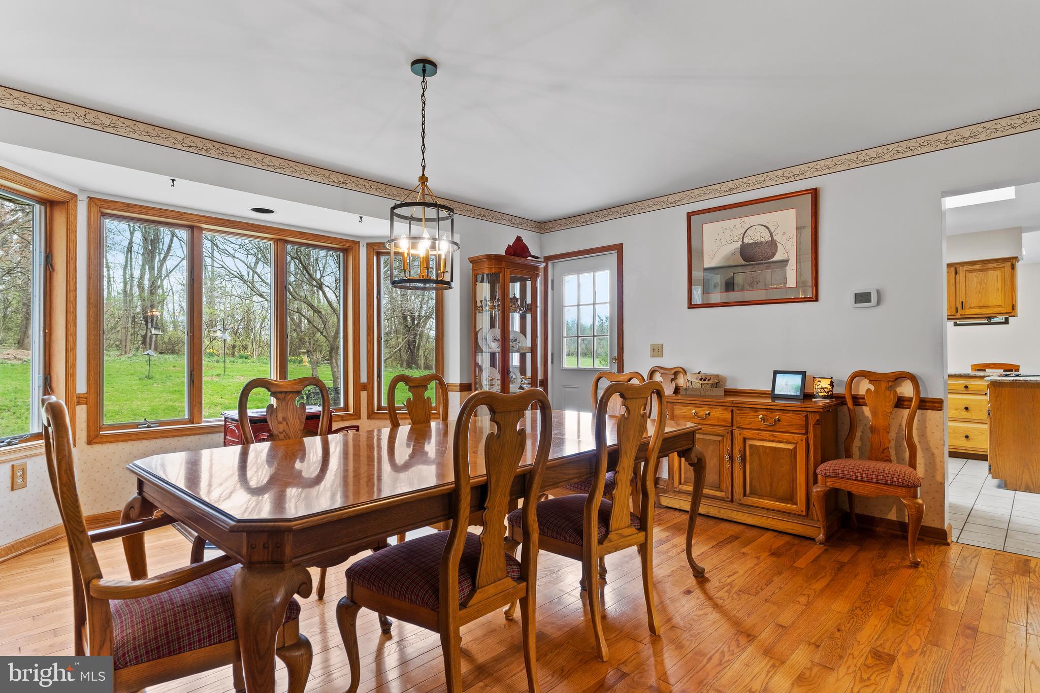 540 Springfield Road Newville, PA 17241 - Photo 14 of 59 a view of a dining room with furniture window and outside view