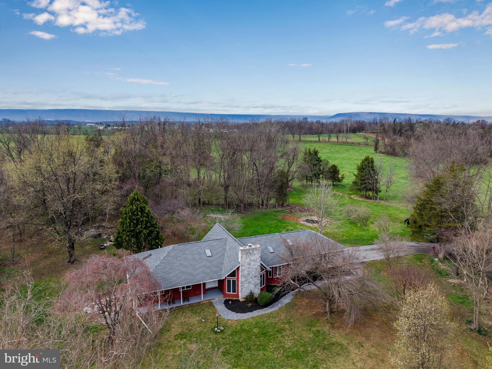 540 Springfield Road Newville, PA 17241 - Photo 2 of 59 an aerial view of a house with garden