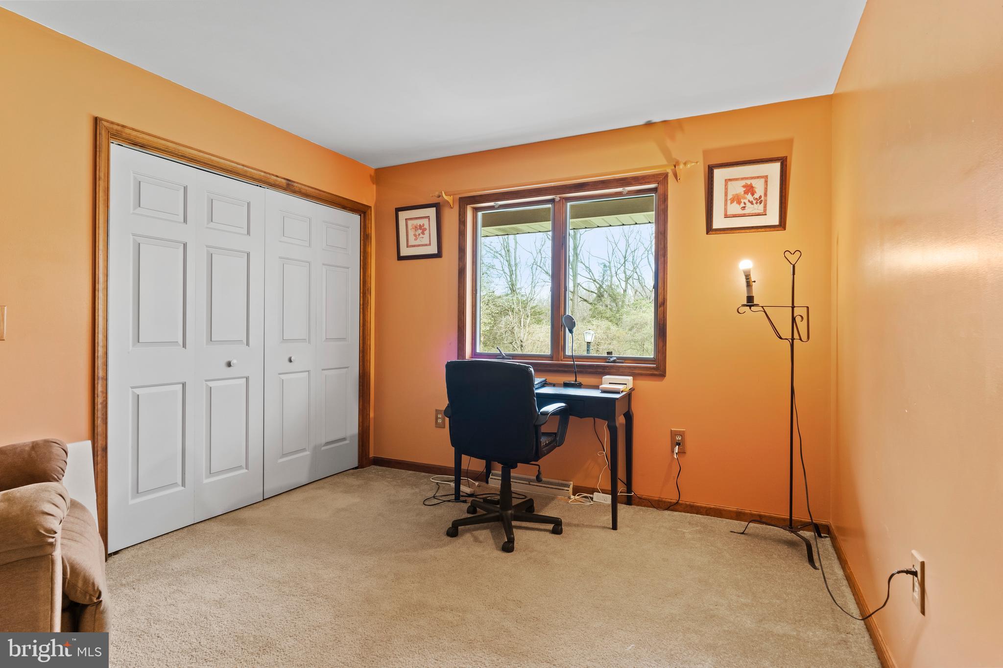 540 Springfield Road Newville, PA 17241 - Photo 32 of 59 a view of a workspace with furniture and a window