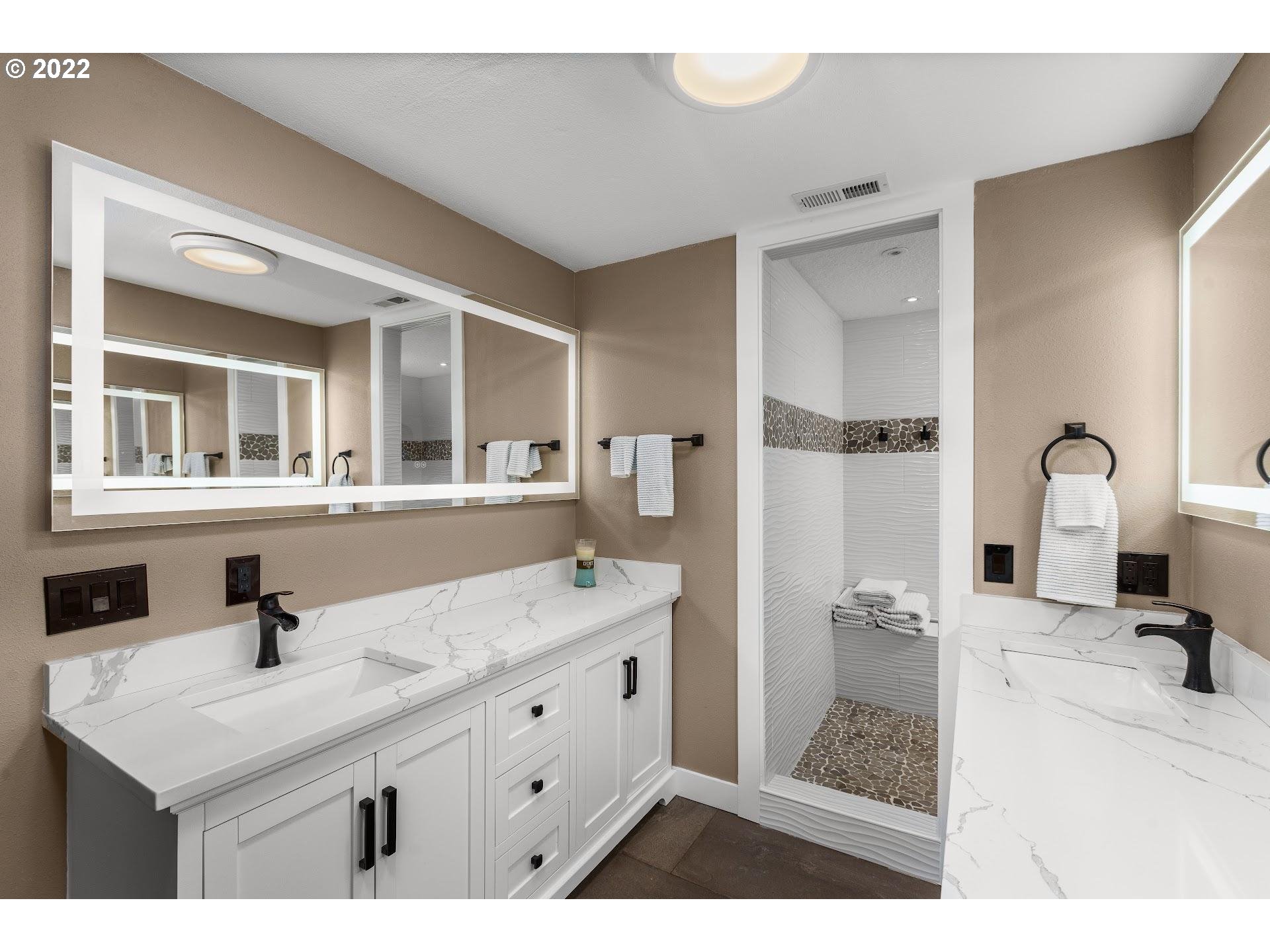 3995 Southwest Lafollett Road Cornelius, OR 97113 - Photo 13 of 32 a bathroom with a sink double vanity