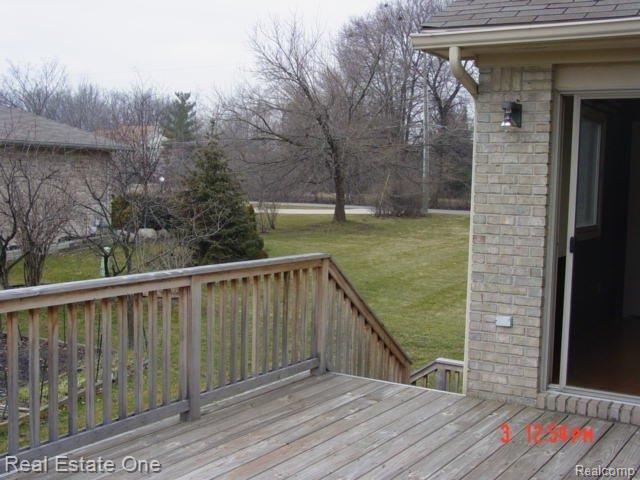 19471 Newburgh Road Livonia, MI 48152 - Photo 21 of 23 View from Deck