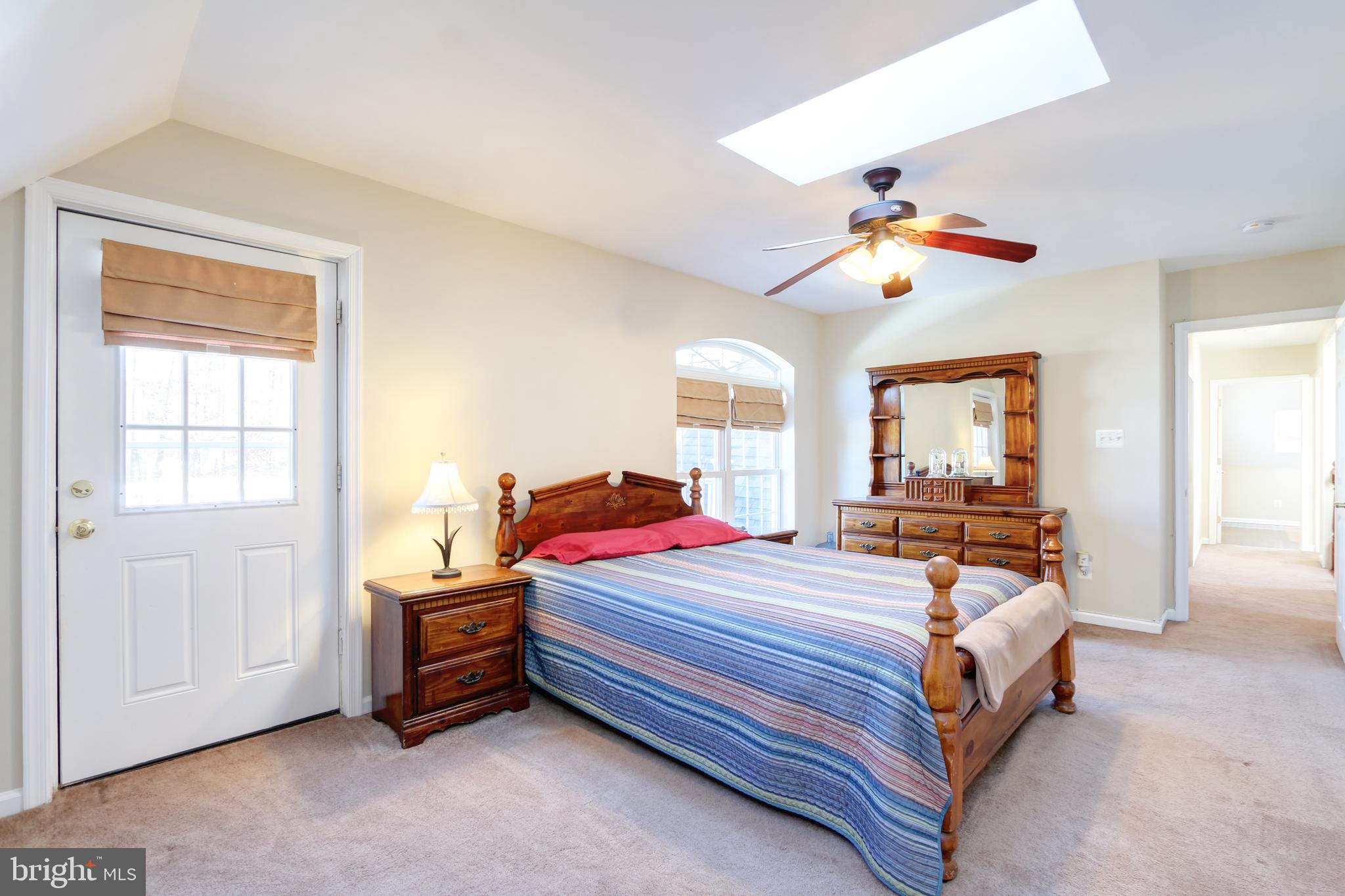 727 Mahan Road Aberdeen, MD 21001 - Photo 34 of 65 UPPER LEVEL BEDROOM W/DOOR TO BALCONY