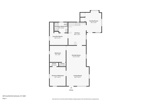 $155,000 | 439 Crossfield Road, Irondequoit, NY 14609