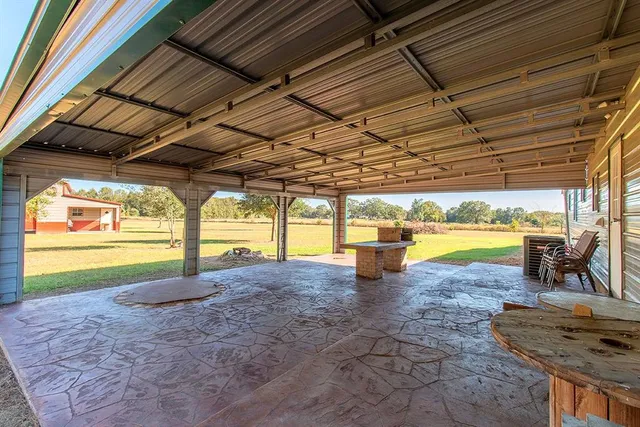a view of swimming pool with outdoor space
