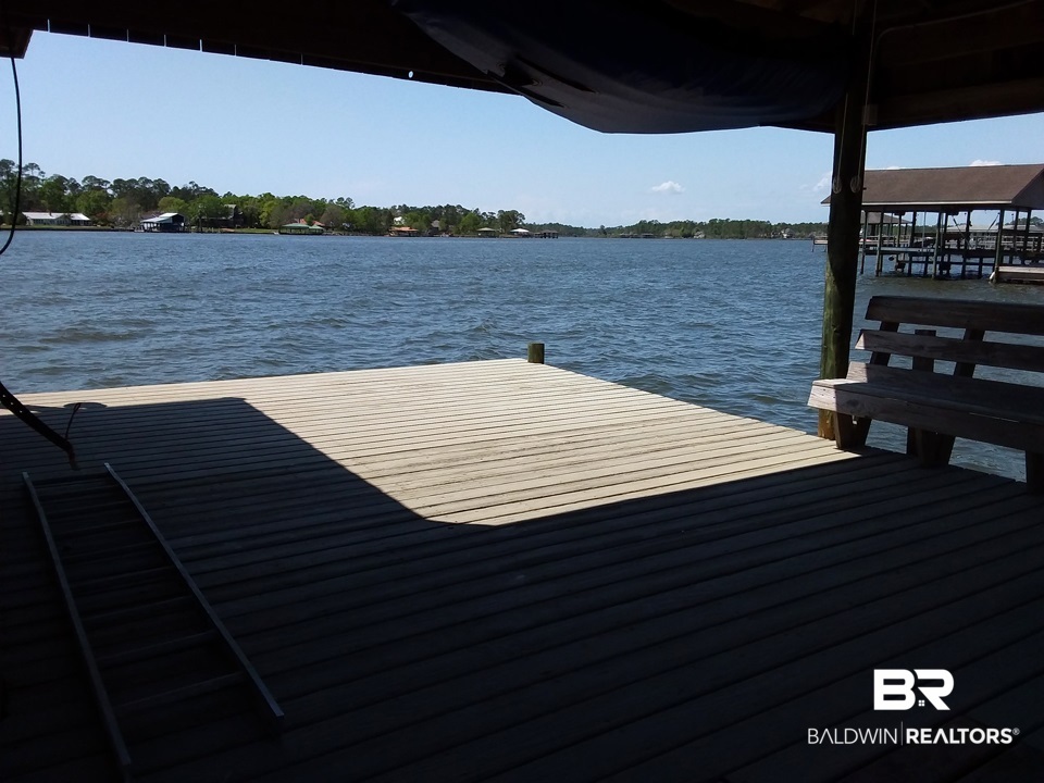 8491 Bay Harbor Road Elberta, AL 36530 - Photo 45 of 50 Boathouse deck