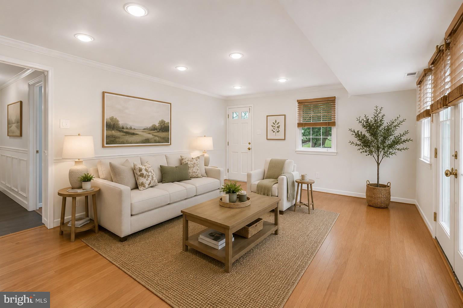 1518 Winchester Road Annapolis, MD 21409 - Photo 22 of 73 Family room AI Staged and recommended paint color