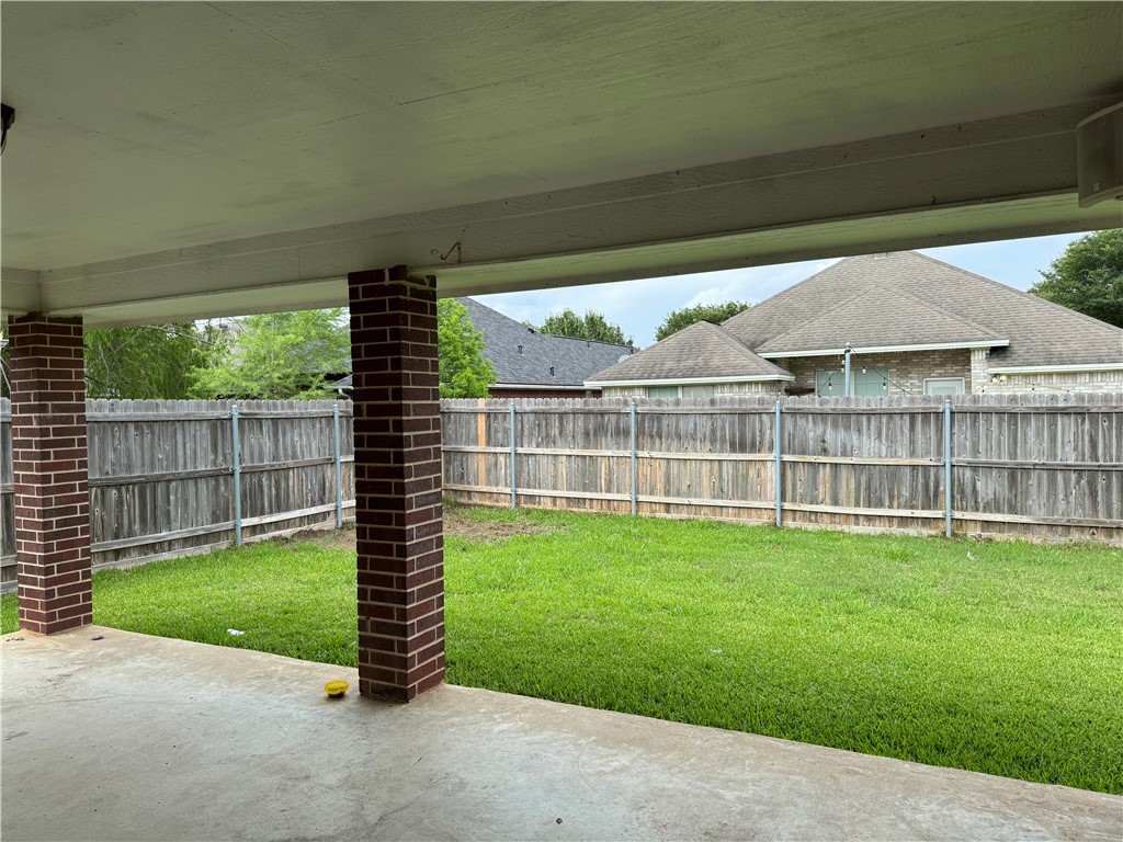 225 Karten Lane College Station, TX 77845 - Photo 9 of 45 You will enjoy the very large covered porch in the back; yard is large and maintained for you!