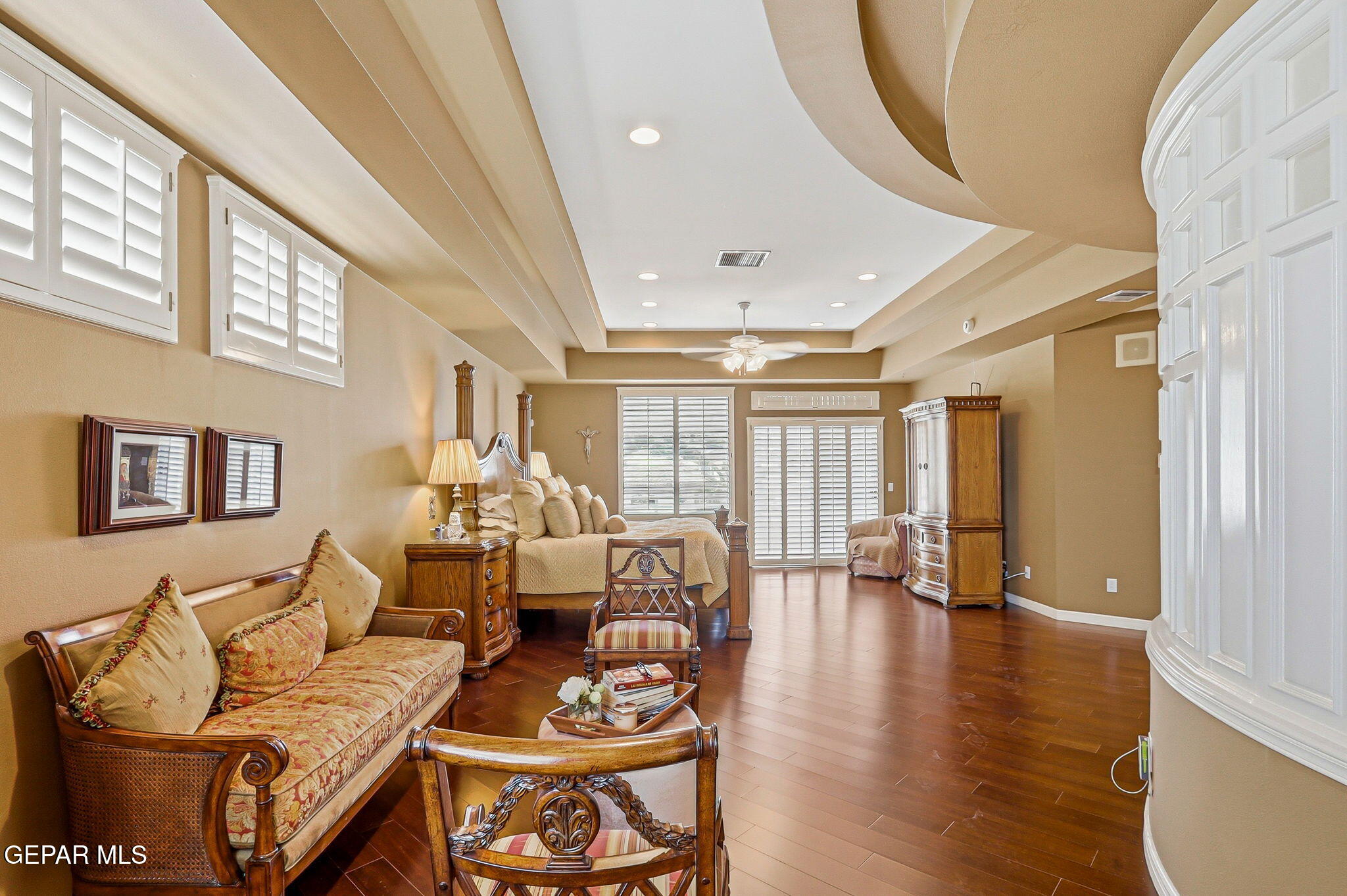 5806 Diamond Point Circle El Paso, TX 79912 - Photo 29 of 61 a living room with furniture and wooden floor