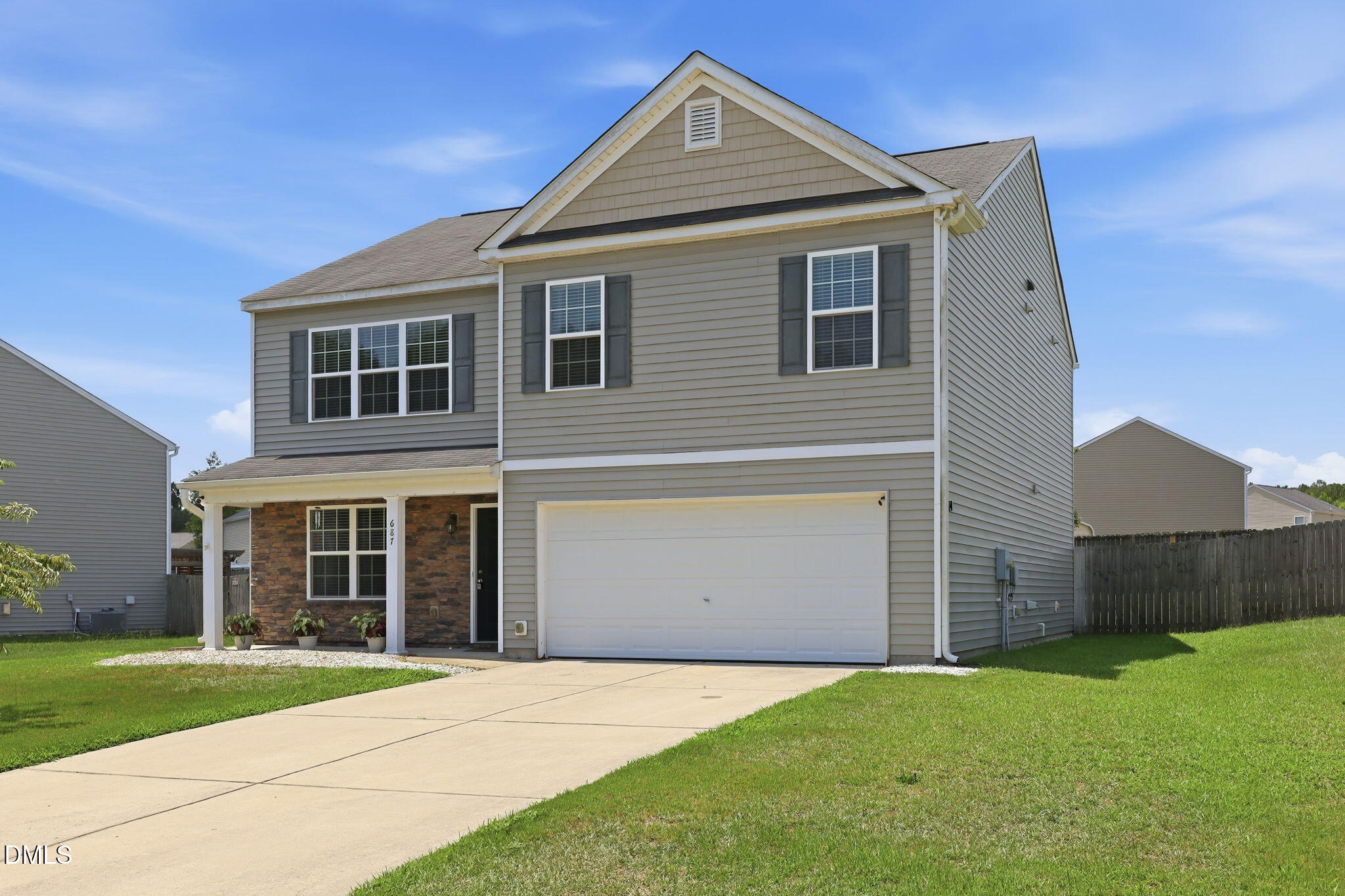687 Botanical Court Bunnlevel, NC 28323 - Photo 2 of 60 2 Side Front