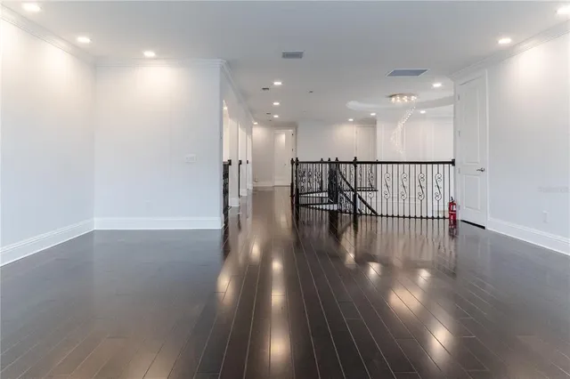 a workspace with furniture and a potted plant