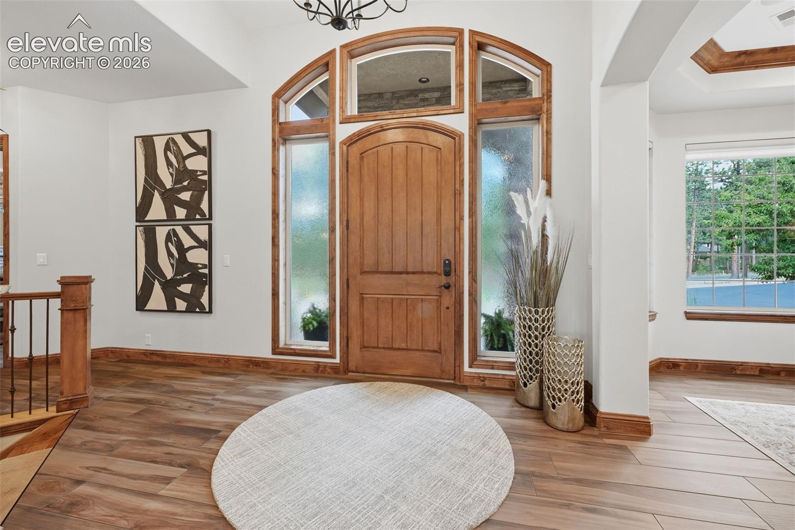 4865 Hidden Rock Road Colorado Springs, CO 80908 - Photo 5 of 50 Spacious and welcoming entry!