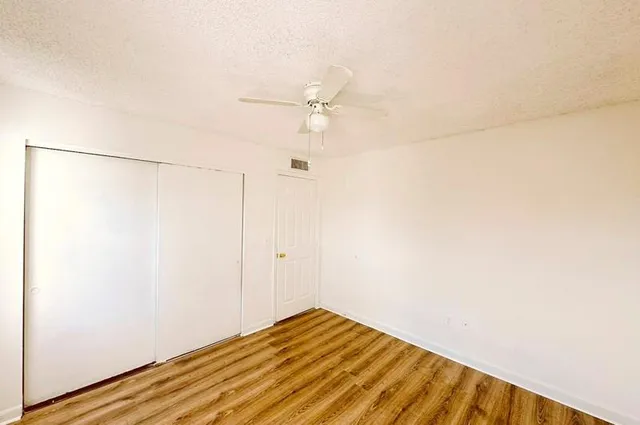 a view of a room with an empty room