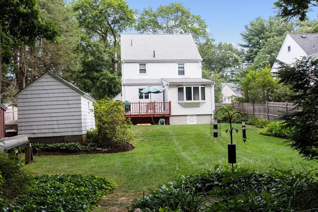 27 Pine Plain Road Wellesley, MA 02481 - Photo 14 of 17 a view of a house with backyard and garden