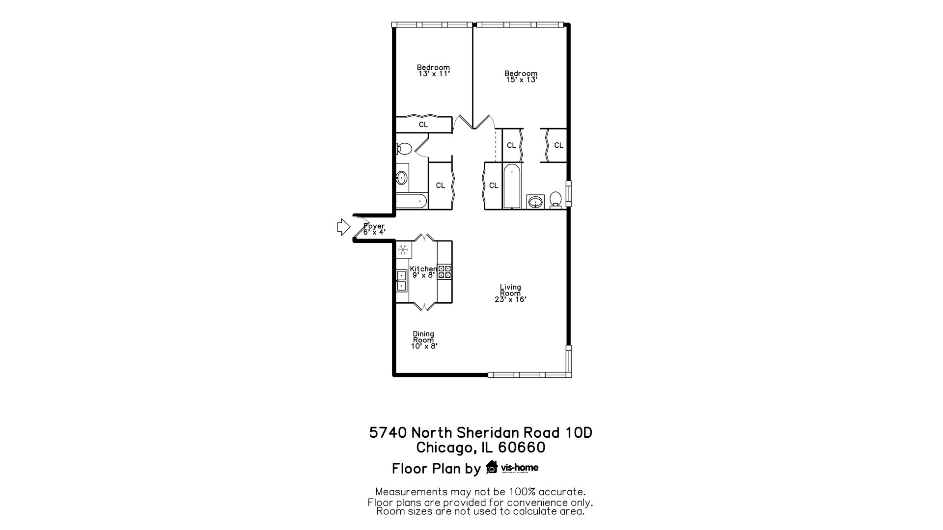 5740 North Sheridan Road, Unit 10D Chicago, IL 60660 - Photo 22 of 22 a picture of a wall with white wall picture