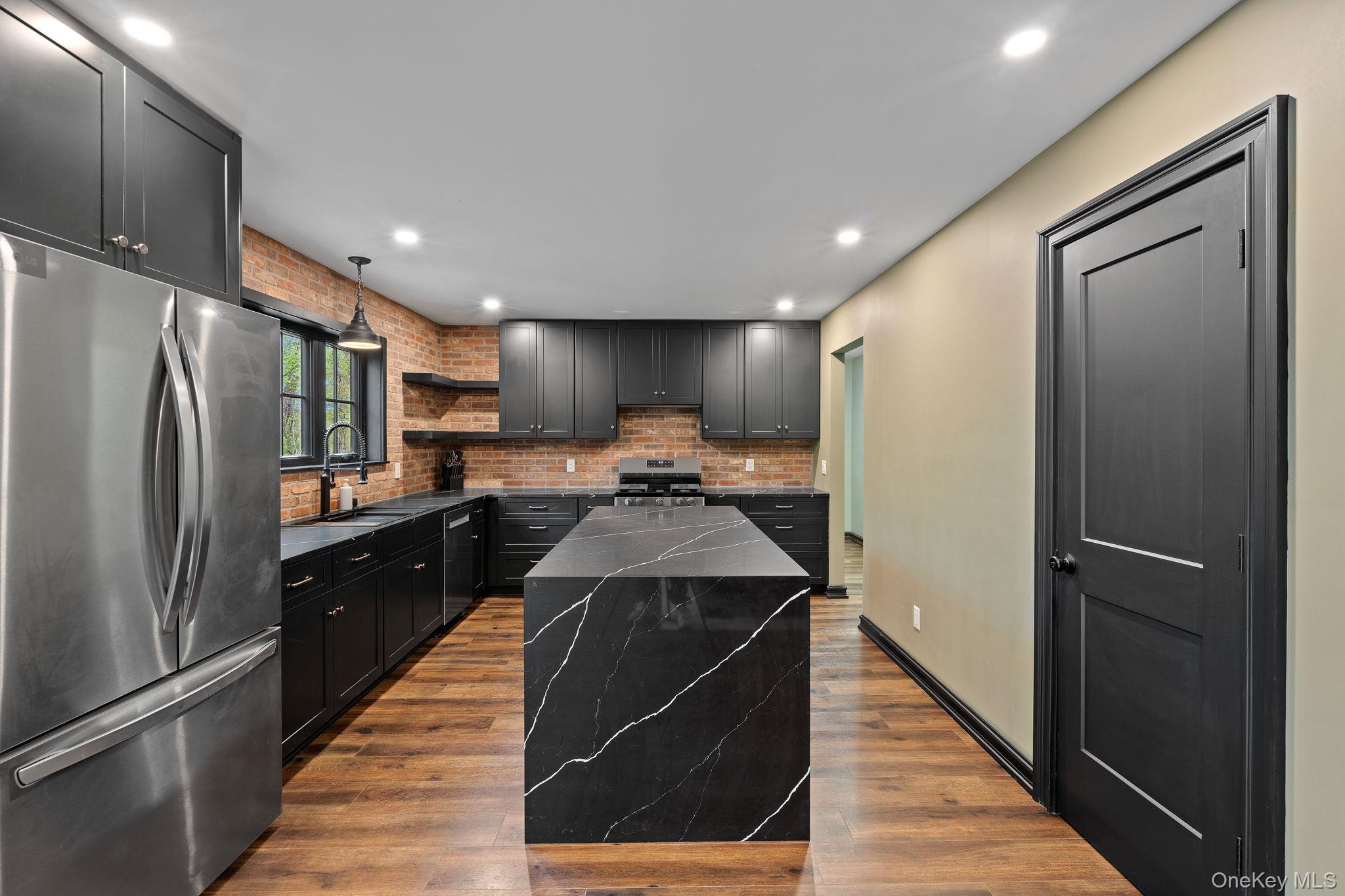 660 South Plank Road Newburgh, NY 12550 - Photo 4 of 50 a kitchen with stainless steel appliances granite countertop a refrigerator a sink and a stove