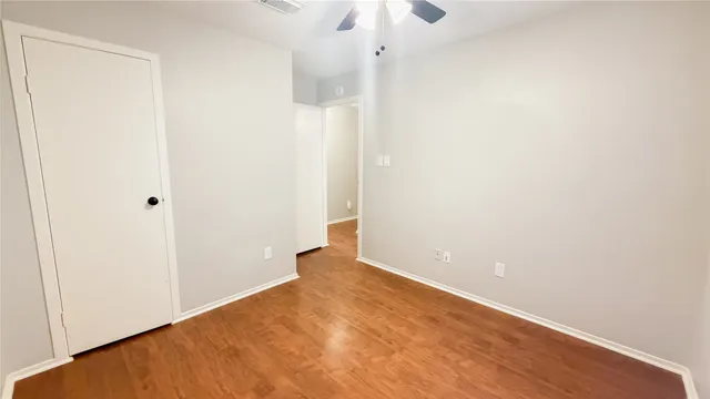 a view of empty room