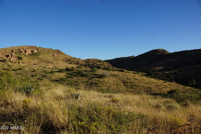 a view of a large mountain