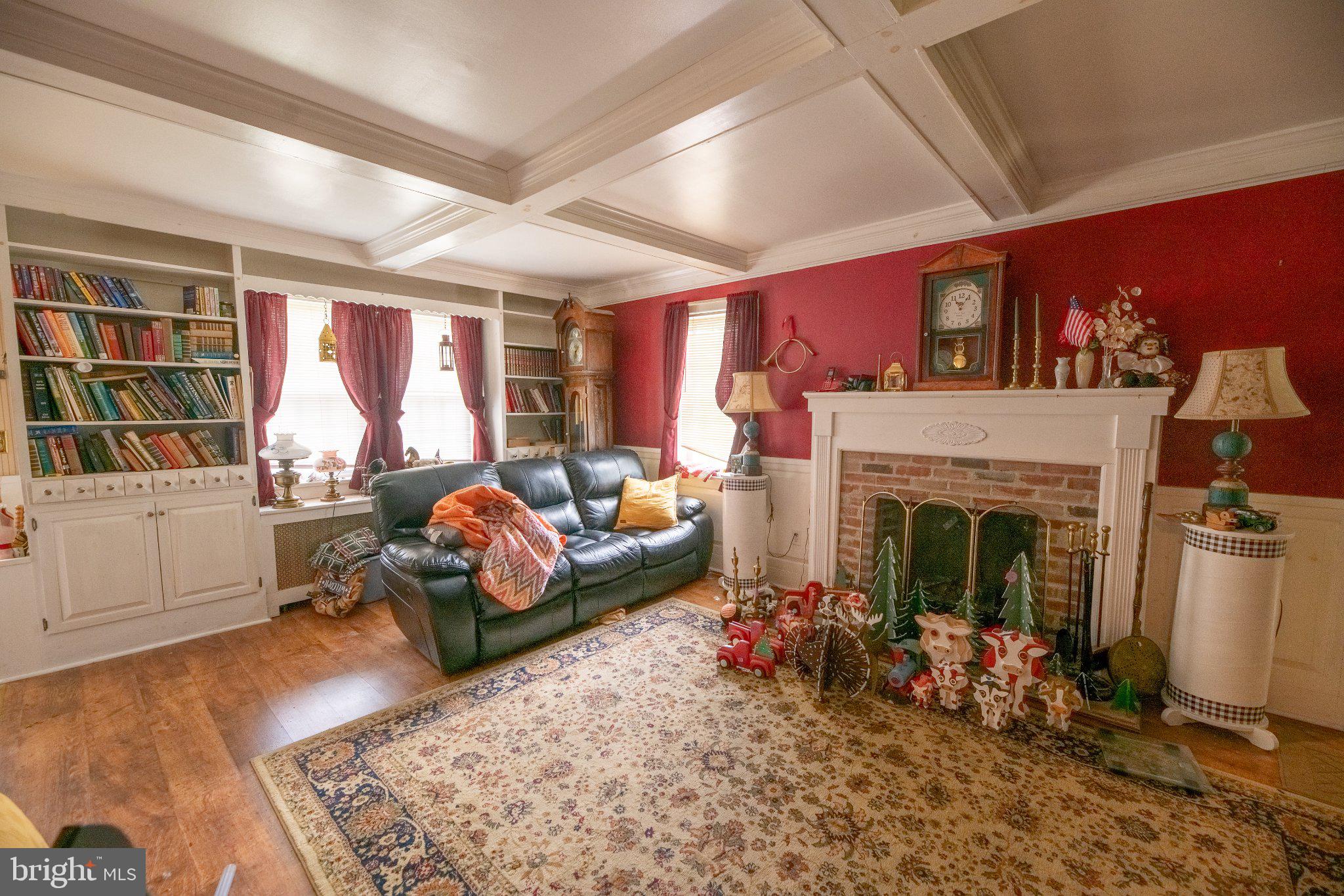 57 Diverty Road Pennington, NJ 08534 - Photo 5 of 86 Cozy living room with rich hues.