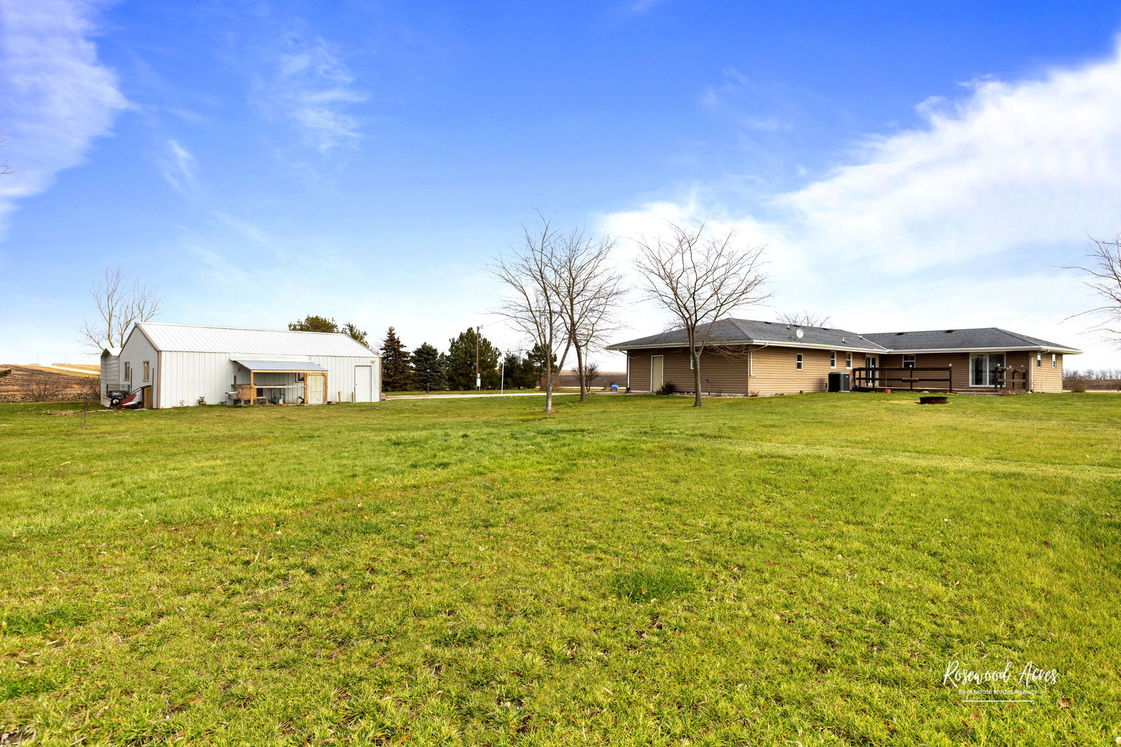 19663 North 3000 E Road Cullom, IL 60929 - Photo 17 of 18 a house view with swimming pool in front of it