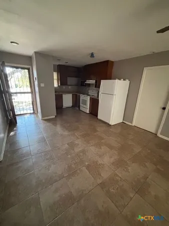 a big room with windows