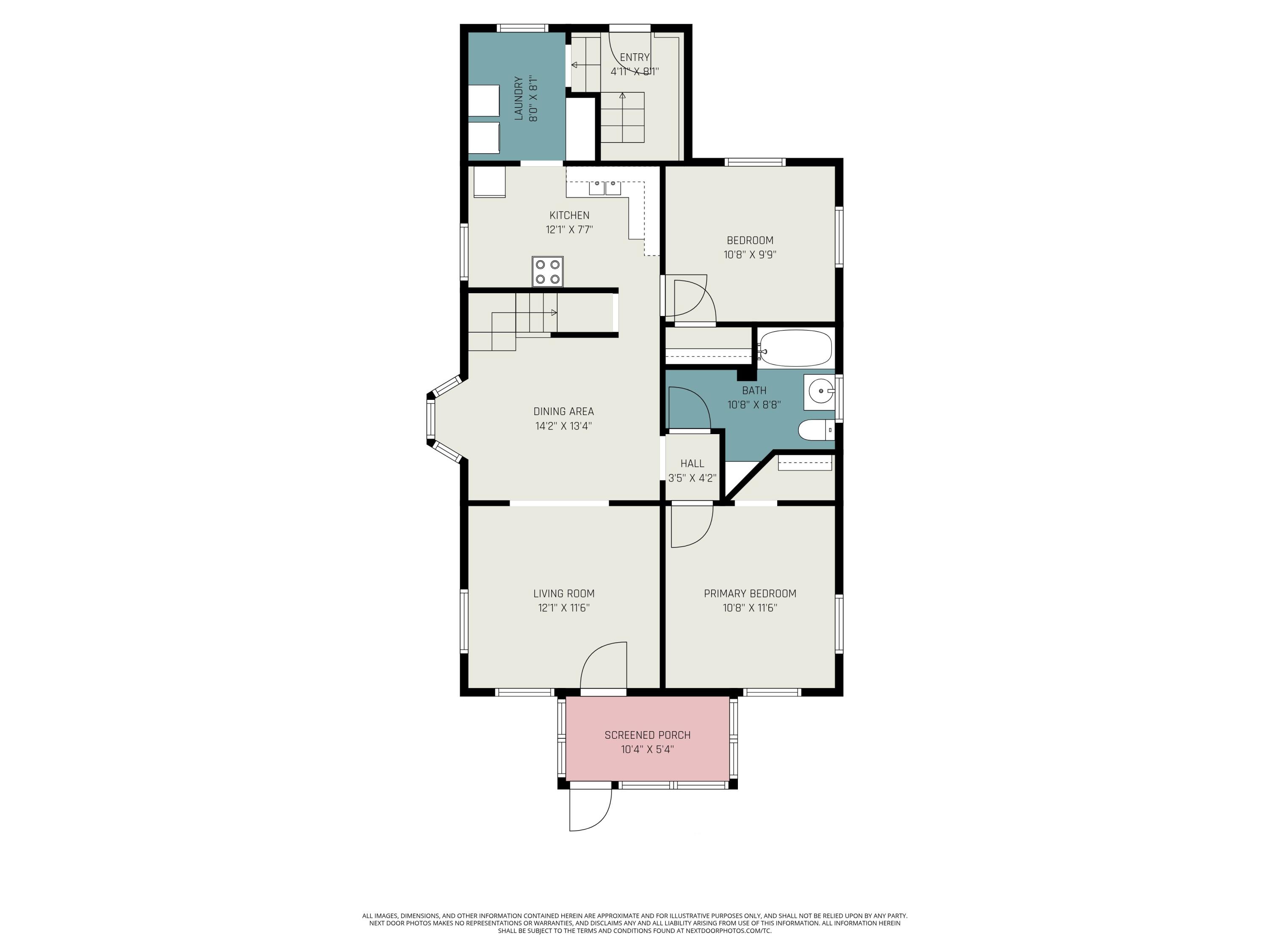 326 22nd Street Jackson, MI 49203 - Photo 20 of 22 Main Level Floor Plan