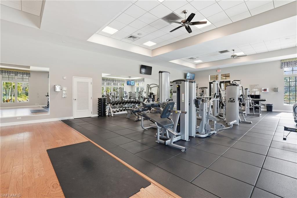 4609 Abaca Circle Naples, FL 34119 - Photo 45 of 49 a view of a room with gym equipment