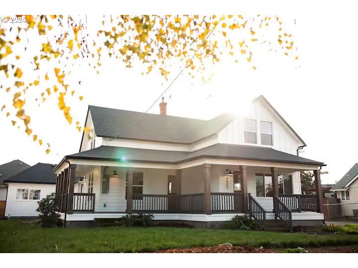 4840 Herrin Road Northeast Salem, OR 97305 - Photo 1 of 23 a view of a white house with a big yard and large tree