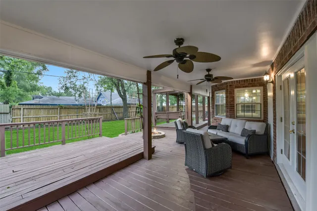 a view of outdoor space with seating space